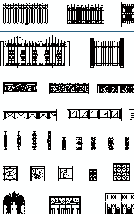 iron workcad blocks